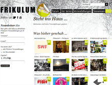 Tablet Screenshot of frikulum.at